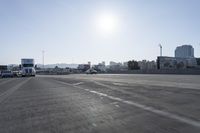 A Sunny Day on the Asphalt Road