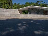 Sunny Day in Barcelona, Spain: Road and Architecture