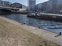 Sunny Day in Berlin: Bridge, River, Coastal