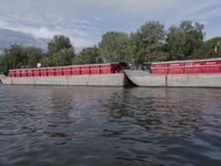Sunny Day in Berlin, Germany: Cityscape and River