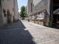 Sunny Day in Berlin, Germany: Residential Neighborhood