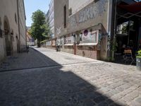 Sunny Day in Berlin, Germany: Residential Neighborhood 002