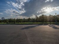 Sunny Day at Edo Park in Tokyo, Japan