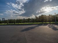 Sunny Day at Edo Park in Tokyo, Japan
