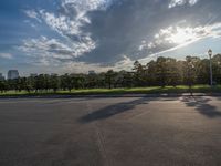 Sunny Day at Edo Park in Tokyo, Japan