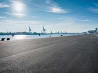 Sunny Day in Hamburg, Germany: City Harbor 001