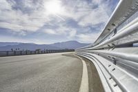 Sunny Day on the USA Highway: Asphalt and Sunshine