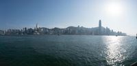 Sunny Day in Hong Kong: Coastal Harbor 001