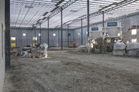 Sunny Day at an Industrial Warehouse in Wisconsin