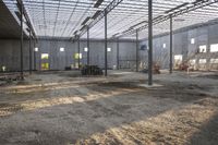 Sunny Day at an Industrial Warehouse in Wisconsin