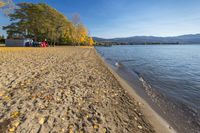 Sunny Day at Kelowna Beach, British Columbia