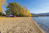 Sunny Day at Kelowna Beach, British Columbia