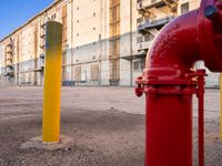 Sunny Day in Los Angeles: Asphalt Roads and Industrial Warehouses