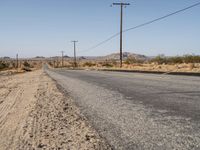 Sunny Day in Los Angeles: Asphalt Roads Under a Clear Sky