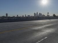 the sun is shining brightly over a highway on a sunny day in march 2017 in oakland