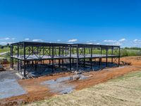 Sunny Day at an Off Road Construction Site