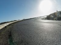 Sunny Day on the Road in California, USA