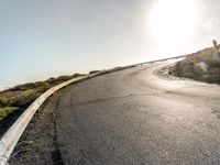 Sunny Day on the Road in California, USA