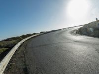 Sunny Day on the Road in California, USA