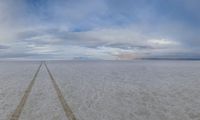 Sunny Day in Salt Lake: Desert Terrain Under Sunlight