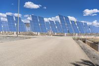 Sunny Day in Spain: City Architecture and Flag