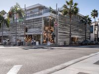Sunny Day Storefronts in Los Angeles