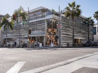 Sunny Day Storefronts in Los Angeles