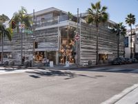 Sunny Day Storefronts in Los Angeles