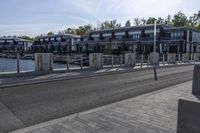 Sunny Day in Toronto, Canada: Coastal Road and Buildings