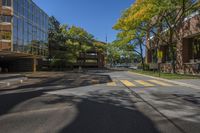 Sunny Day in Toronto, Ontario - Asphalt Road 001