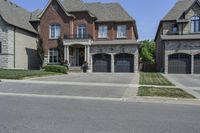 Sunny Day in Toronto Suburban Neighborhood