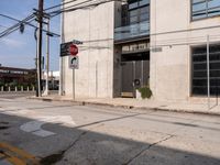 Sunny Day on Urban Asphalt in Los Angeles