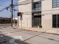 Sunny Day on Urban Asphalt in Los Angeles