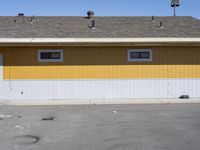 Sunny Day in Utah, USA: Long Road with Yellow Lines