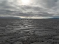 Sunny Desert Landscape near Salt Lake, Utah