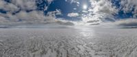 Sunny Desert Landscape in Utah's Salt Lake