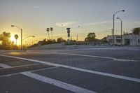 Sunny Evening in Los Angeles, California 003