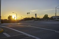 Sunny Evening in Los Angeles, California 004