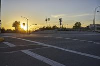 Sunny Evening in Los Angeles, California 005