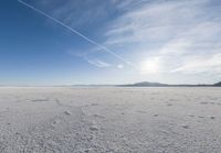 Sunny Landscape in Utah Salt Lake