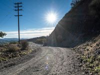 Sunny Los Angeles, California Landscape