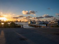 Sunny Miami Beach Coastline at Dawn