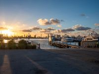 Sunny Miami Beach Coastline at Dawn