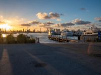 Sunny Miami Beach Coastline at Dawn