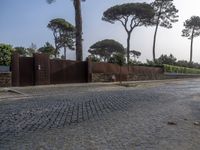 Sunny Porto, Portugal: Residential Cobblestone Road