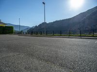 Sunny Pyrenees in Spain: A Mountain Landscape