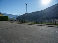 Sunny Pyrenees in Spain: A Mountain Landscape