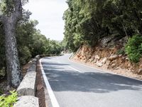 Sunny Road in Spain - Lush Landscape 002