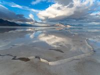 Sunny Salt Lake, Utah Landscapes