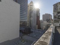 Sunny San Francisco Cityscape, USA
